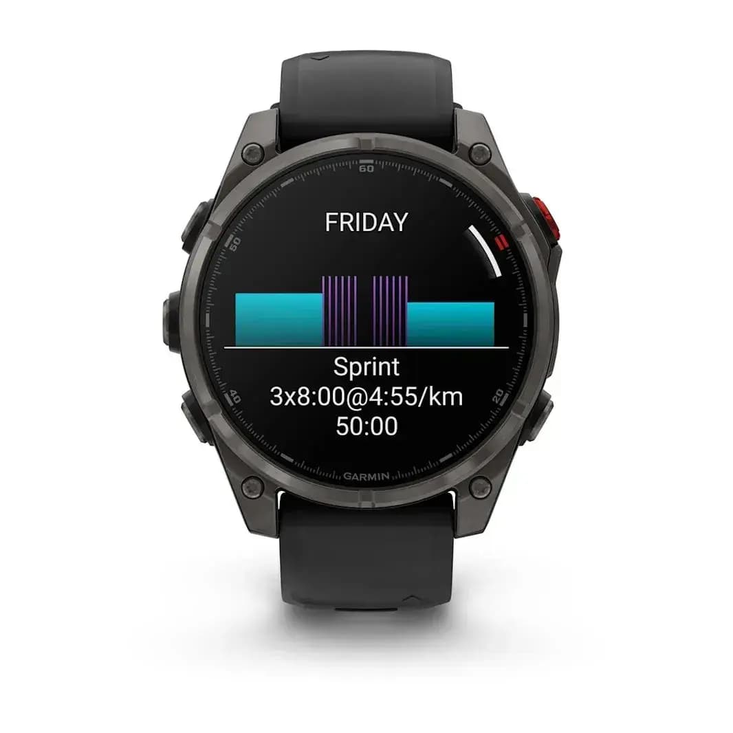 Garmin Fenix 8 Pro Sapphire 47mm AMOLED — Karbonovo Seryy 01 — фото 10