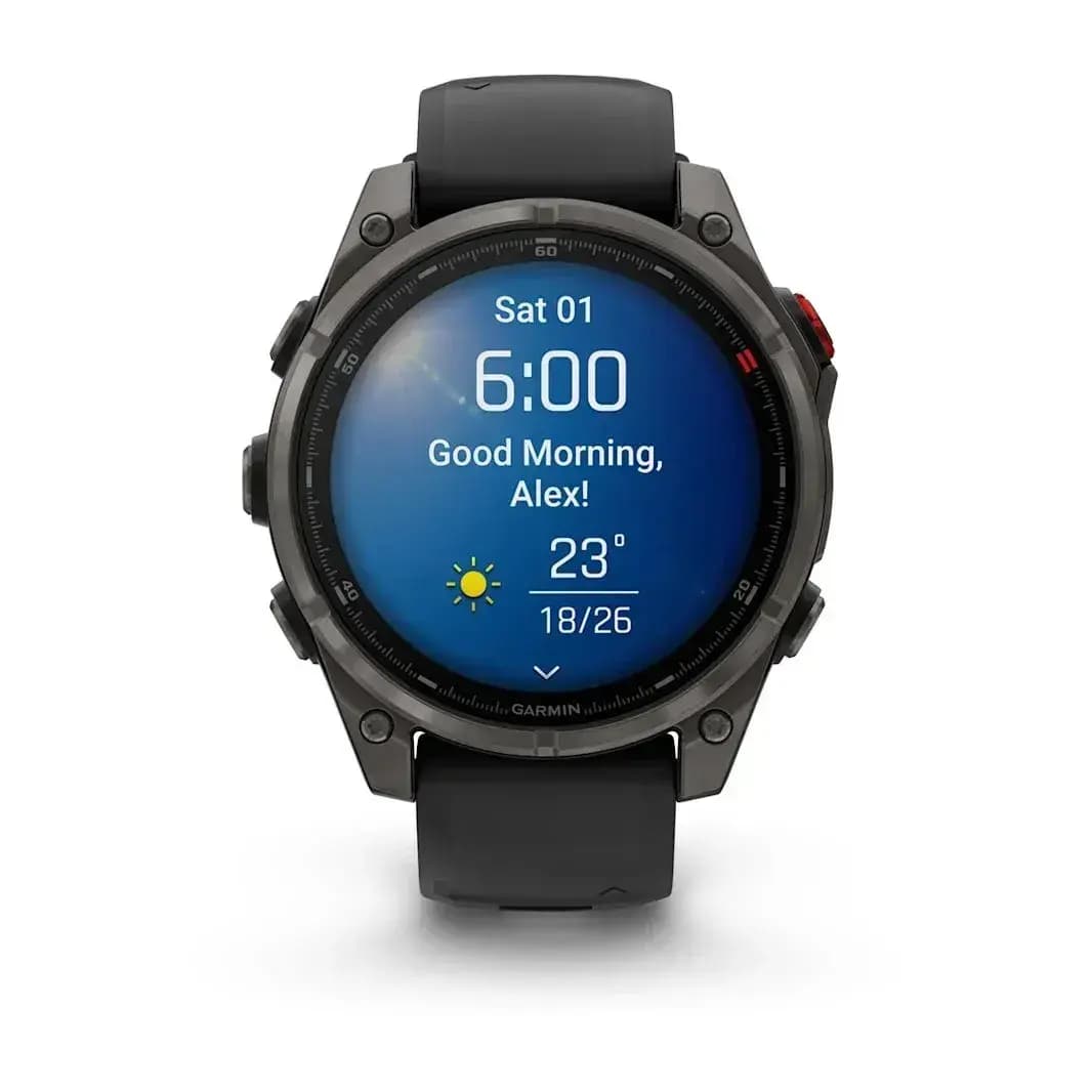 Garmin Fenix 8 Pro Sapphire 47mm AMOLED — Karbonovo Seryy 01 — фото 11