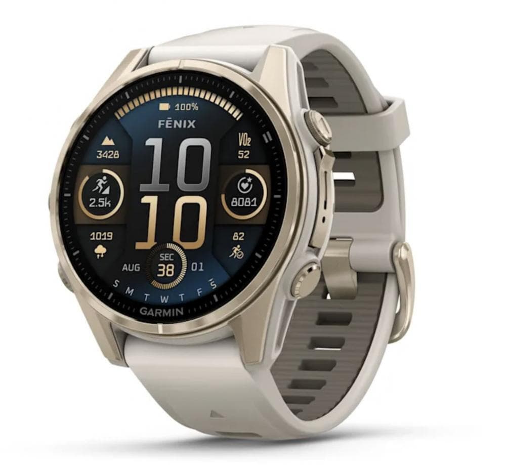 Garmin Fenix 8 43mm AMOLED — Sftgldss Fggry