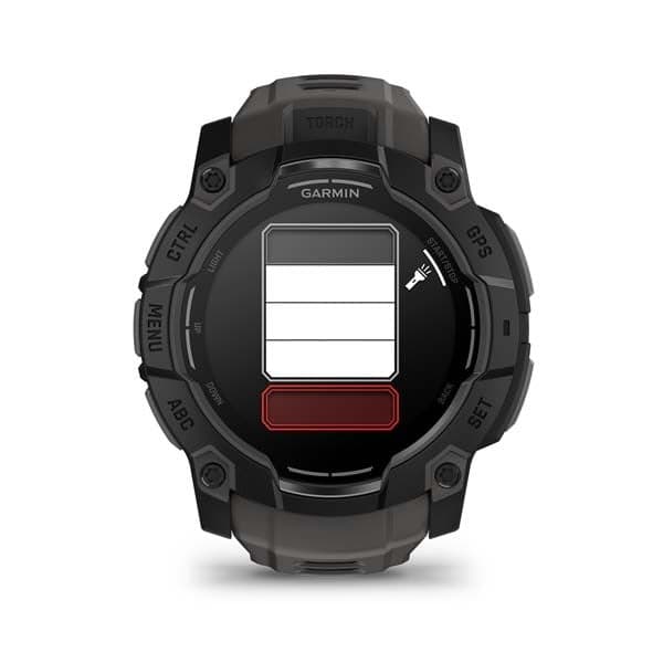 GARMIN Instinct 3 (Black with Charcoal Band) - AMOLED, 50 mm — фото 2