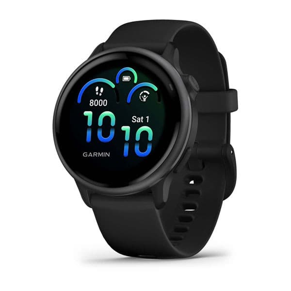 GARMIN Vivoactive 6 - Slate with Black Band AMOLED — купить Garmin в Москве