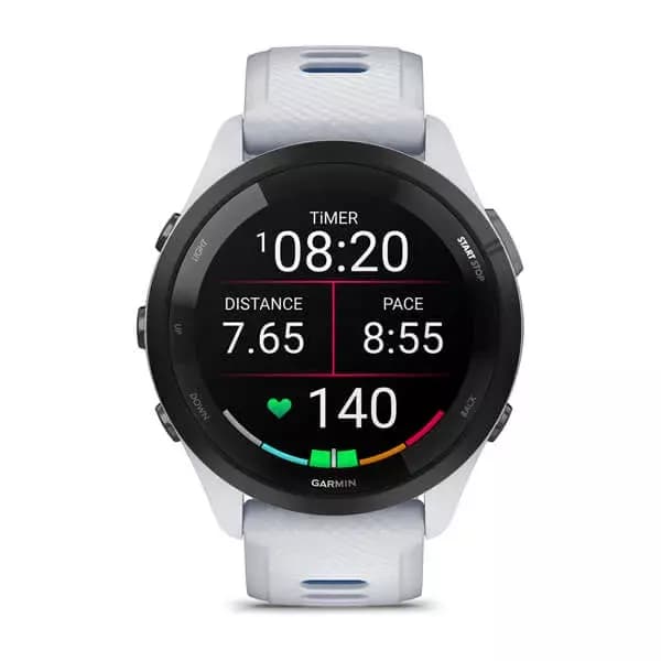 GARMIN Forerunner 265 Whitestone/Tidal Blue — фото 2