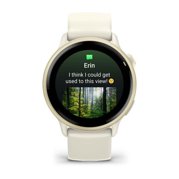 GARMIN Vivoactive 6 - Lunar Gold with Bone Band AMOLED — фото 2