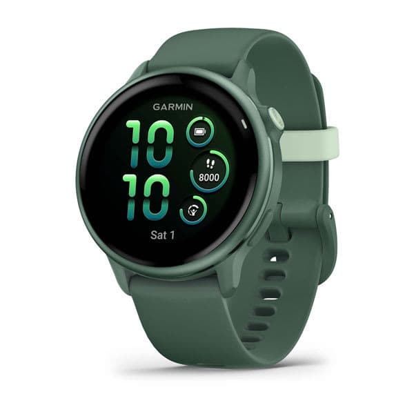 GARMIN Vivoactive 6 - Metallic Jasper Green with Jasper Green Band AMOLED — купить Garmin в Москве