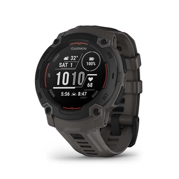 GARMIN Instinct E (Black with Charcoal Band) 45 mm — купить Garmin в Москве