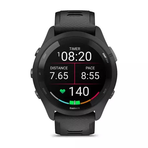 GARMIN Forerunner 265 Black/Powder Gray — фото 2