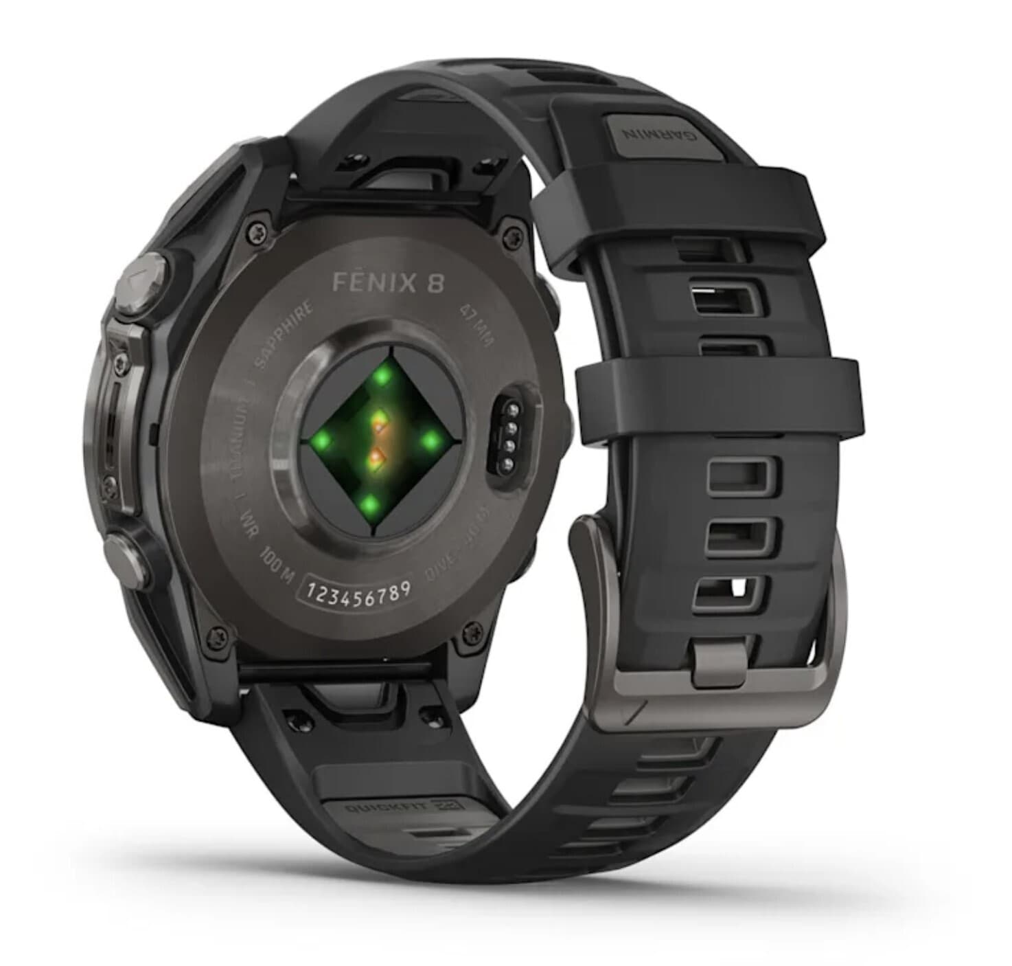 Garmin Fenix 8 47mm AMOLED — Crbngryti Blk — фото 6