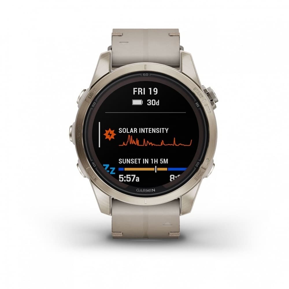 Garmin Fenix 7s Pro SOLAR — Sft Gld — фото 2