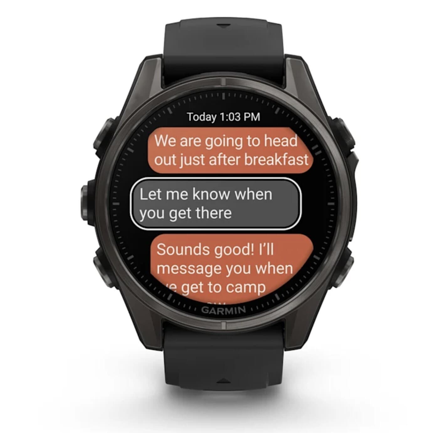 Garmin Fenix 8 43mm AMOLED — Crbngry Blk — фото 10