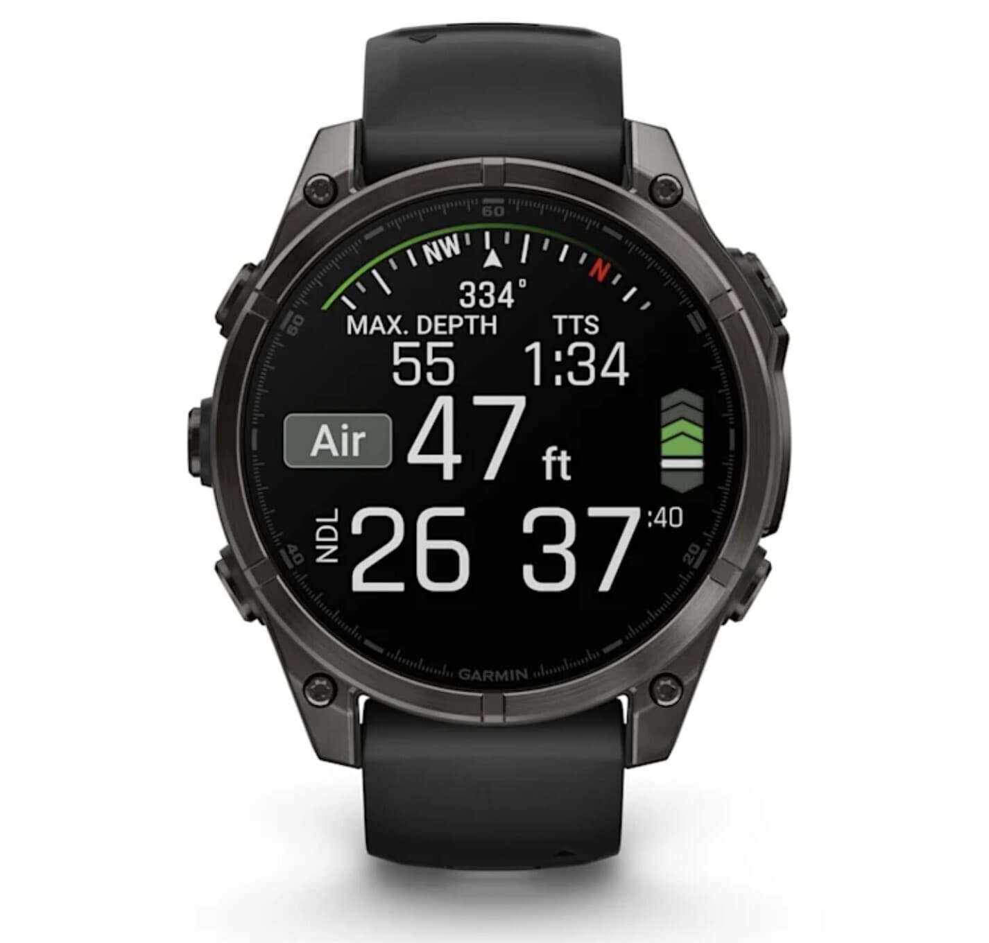 Garmin Fenix 8 47mm AMOLED — Crbngryti Blk — фото 12