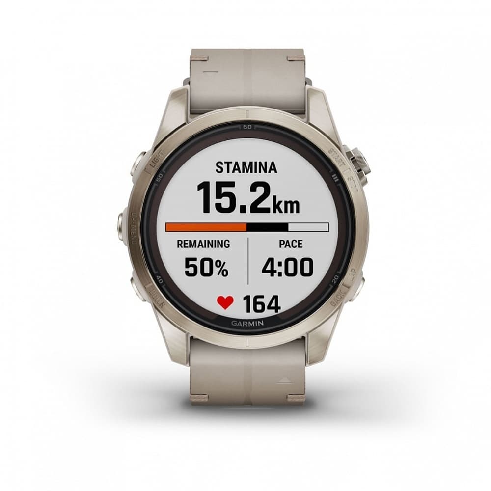 Garmin Fenix 7s Pro SOLAR — Sft Gld — фото 9