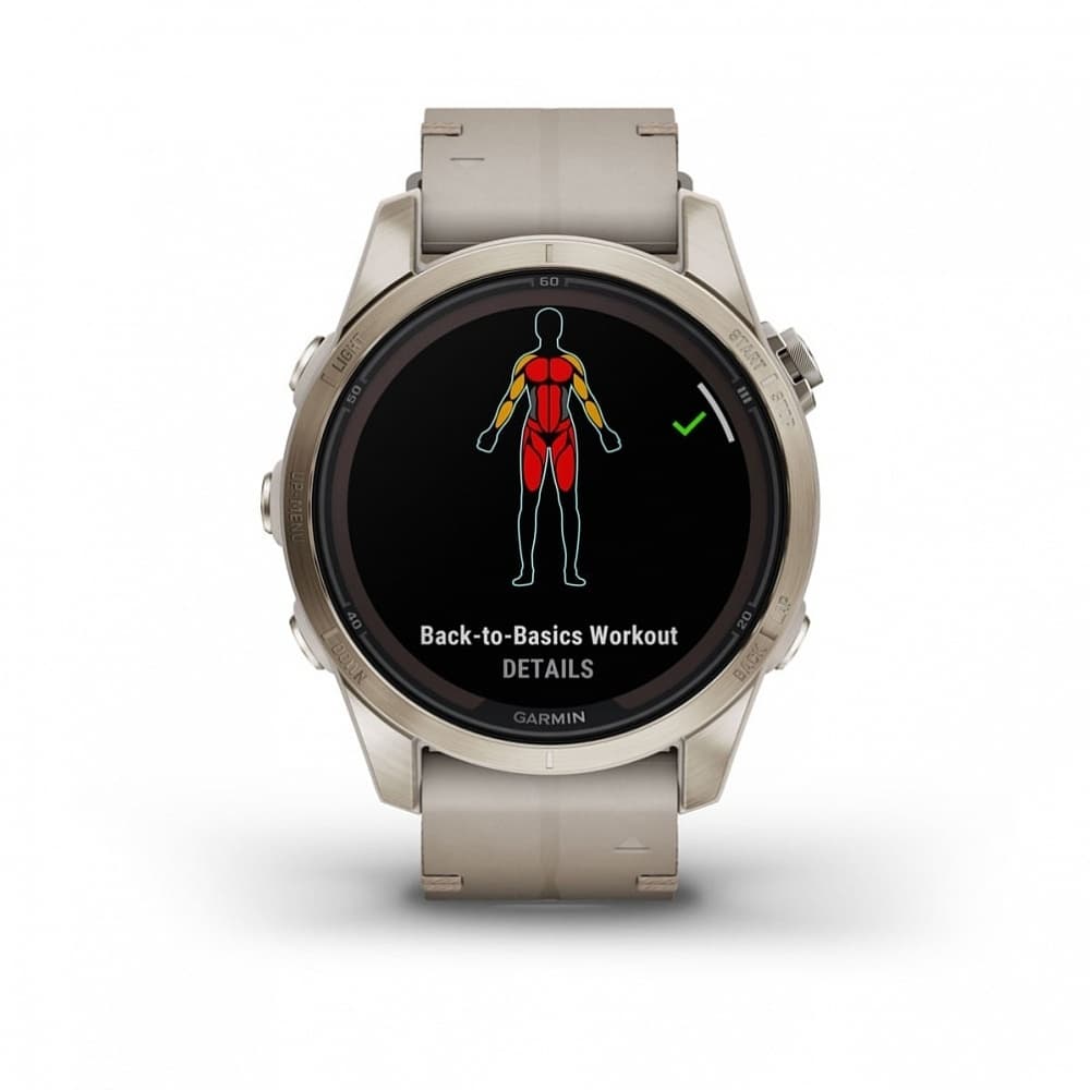Garmin Fenix 7s Pro SOLAR — Sft Gld — фото 10