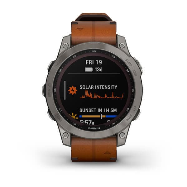 Garmin Fenix 7 Sapphire SOLAR — Titanovyy Seryy 31 — фото 2