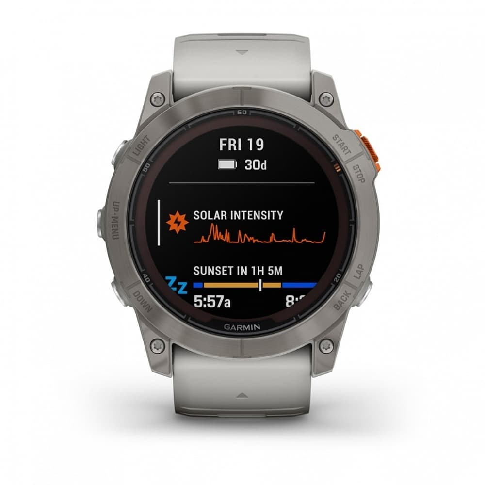 Garmin Fenix 7x Pro Sapphire SOLAR — Titanovyy Dymchato — фото 2