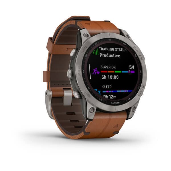 Garmin Fenix 7 Sapphire SOLAR — Titanovyy Seryy 31 — фото 3
