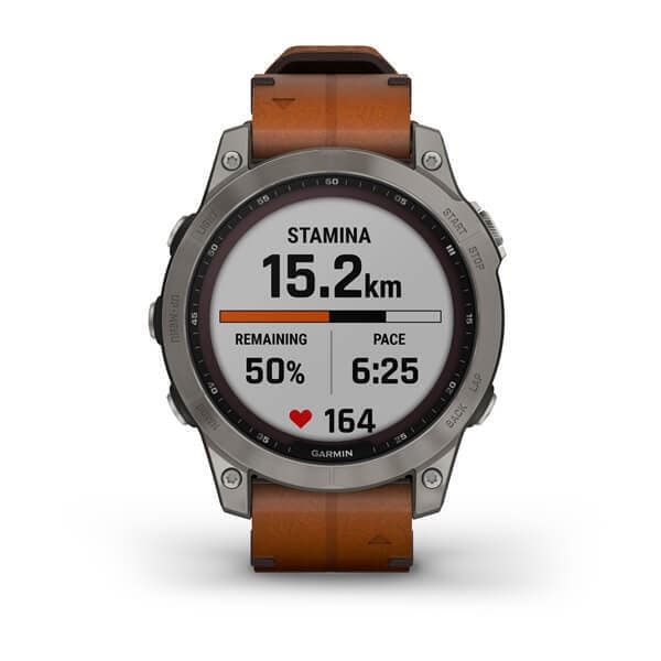 Garmin Fenix 7 Sapphire SOLAR — Titanovyy Seryy 31 — фото 6