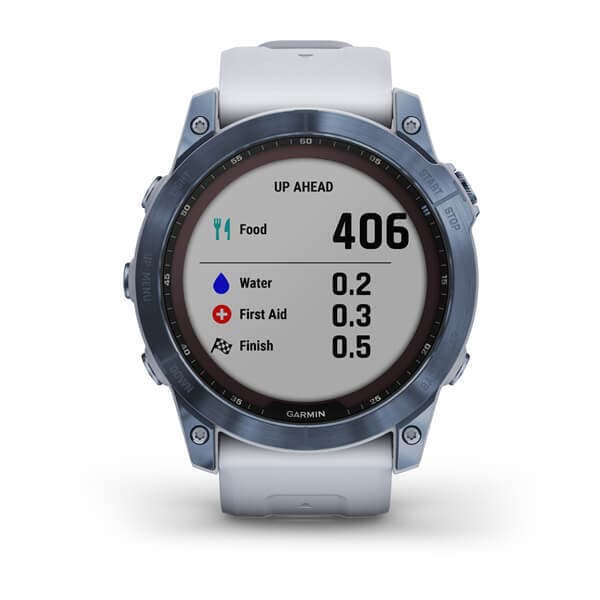 Garmin Fenix 7x Sapphire SOLAR — Titanovyy Siniy — фото 6