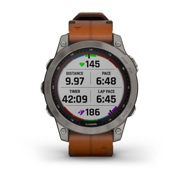 Garmin Fenix 7 Sapphire SOLAR — Titanovyy Seryy 31 — фото 9