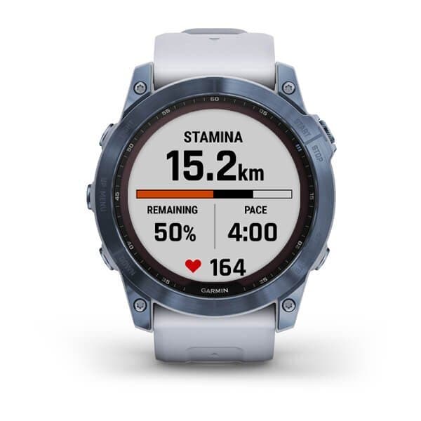 Garmin Fenix 7x Sapphire SOLAR — Titanovyy Siniy — фото 7