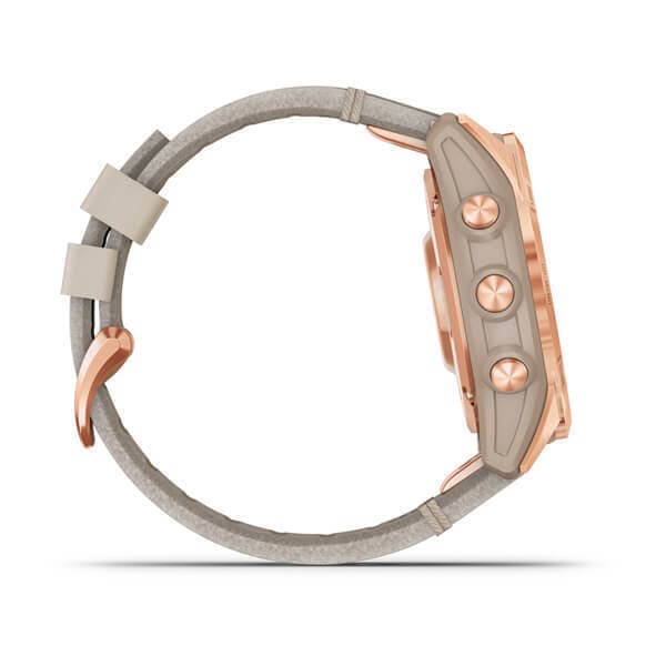 Garmin Fenix 7s Sapphire SOLAR — Titanovyy Tsveta — фото 4