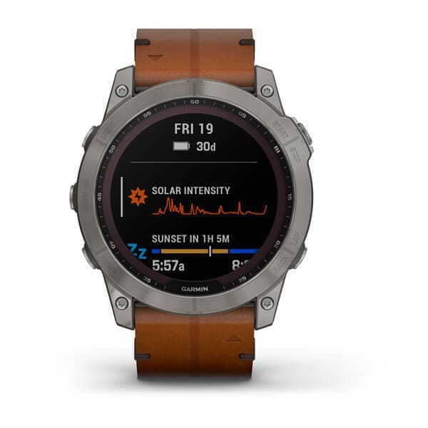 Garmin Fenix 7x Sapphire SOLAR — Titanovyy Chernyy — фото 2