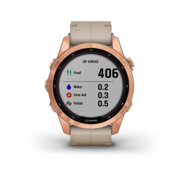 Garmin Fenix 7s Sapphire SOLAR — Titanovyy Tsveta — фото 7