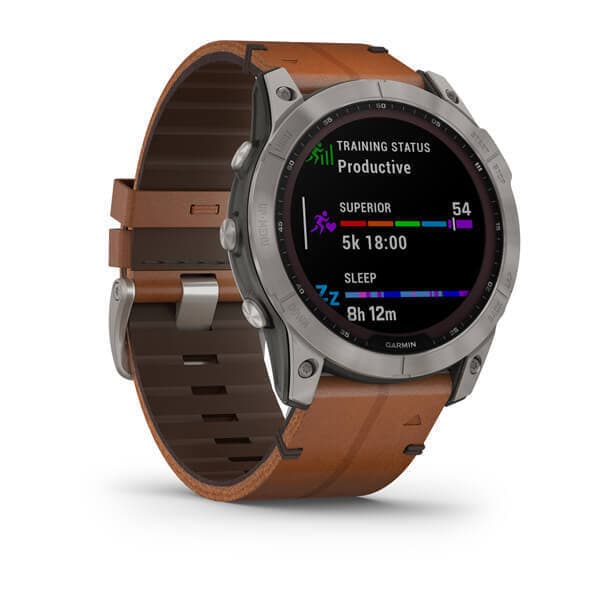 Garmin Fenix 7x Sapphire SOLAR — Titanovyy Chernyy — фото 3