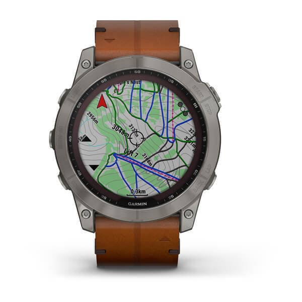 Garmin Fenix 7x Sapphire SOLAR — Titanovyy Chernyy — фото 4