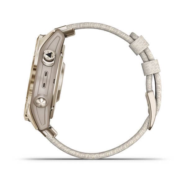 Garmin Fenix 7s Sapphire SOLAR — Titanovyy Kremovyy — фото 11