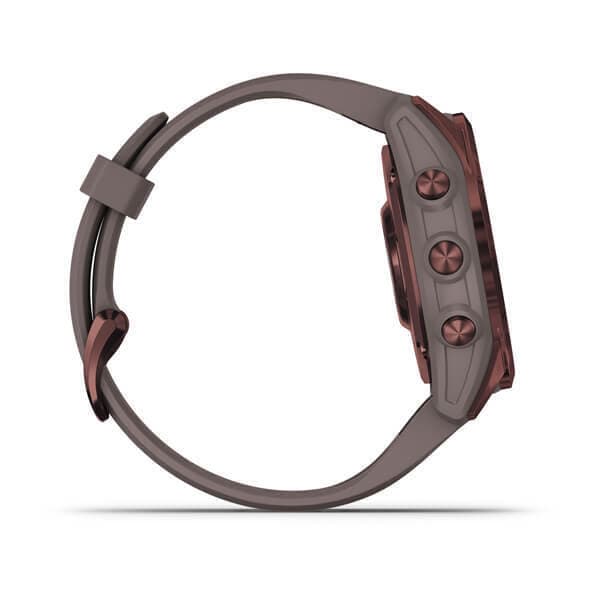 Garmin Fenix 7s Sapphire SOLAR — Titanovyy Temno — фото 4