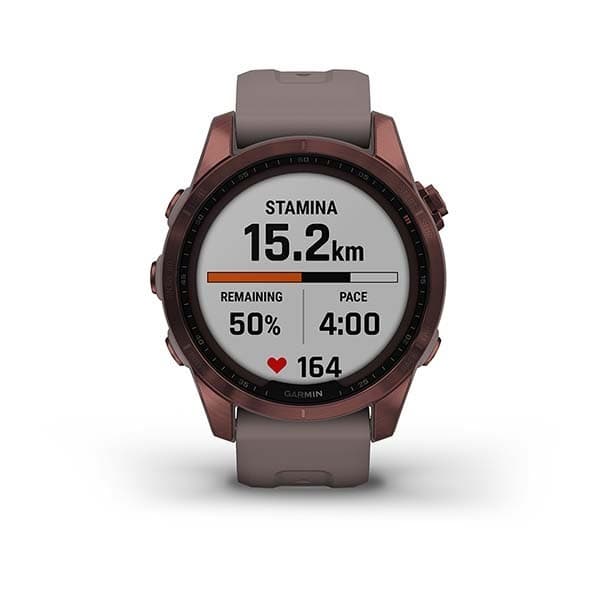 Garmin Fenix 7s Sapphire SOLAR — Titanovyy Temno — фото 5