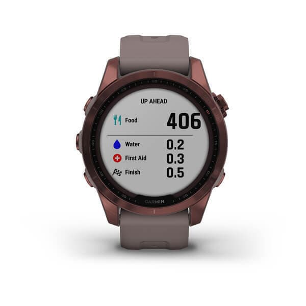 Garmin Fenix 7s Sapphire SOLAR — Titanovyy Temno — фото 7