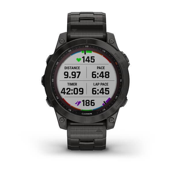 Garmin Fenix 7 Sapphire SOLAR — Titanovyy Ugolno — фото 4