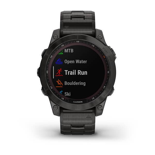 Garmin Fenix 7 Sapphire SOLAR — Titanovyy Ugolno — фото 6