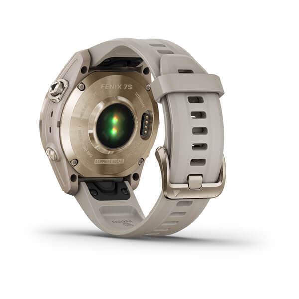 Garmin Fenix 7s Sapphire SOLAR — Titanovyy Kremovo — фото 10