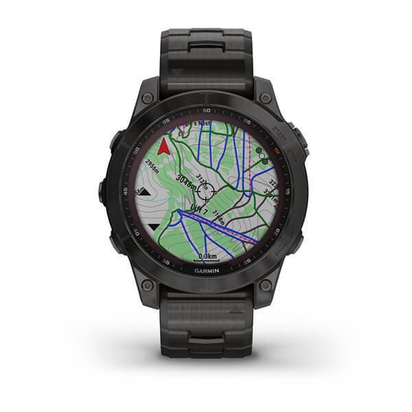 Garmin Fenix 7 Sapphire SOLAR — Titanovyy Ugolno — фото 10