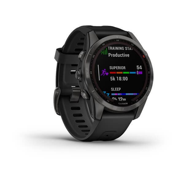 Garmin Fenix 7s Sapphire SOLAR — Titanovyy Ugolno — фото 2