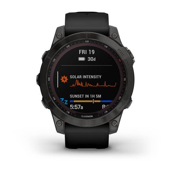 Garmin Fenix 7 Sapphire SOLAR — Titanovyy Seryy 21 — фото 2
