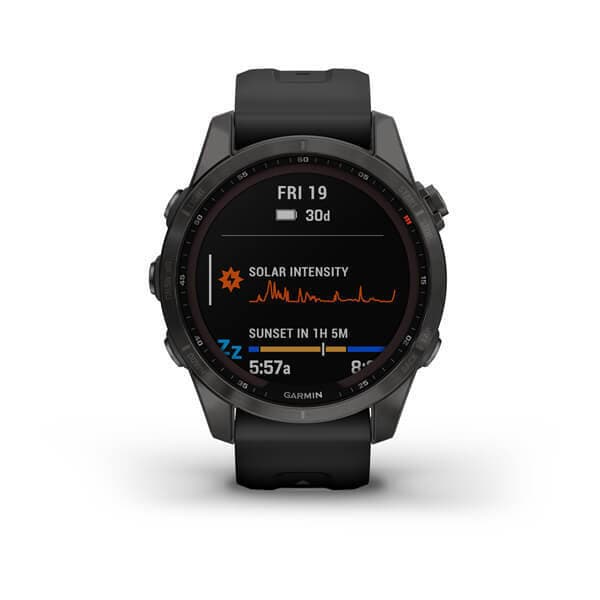 Garmin Fenix 7s Sapphire SOLAR — Titanovyy Ugolno — фото 8