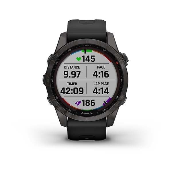 Garmin Fenix 7s Sapphire SOLAR — Titanovyy Ugolno — фото 9