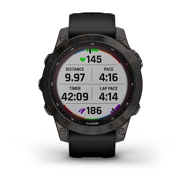 Garmin Fenix 7 Sapphire SOLAR — Titanovyy Chernyy — фото 9