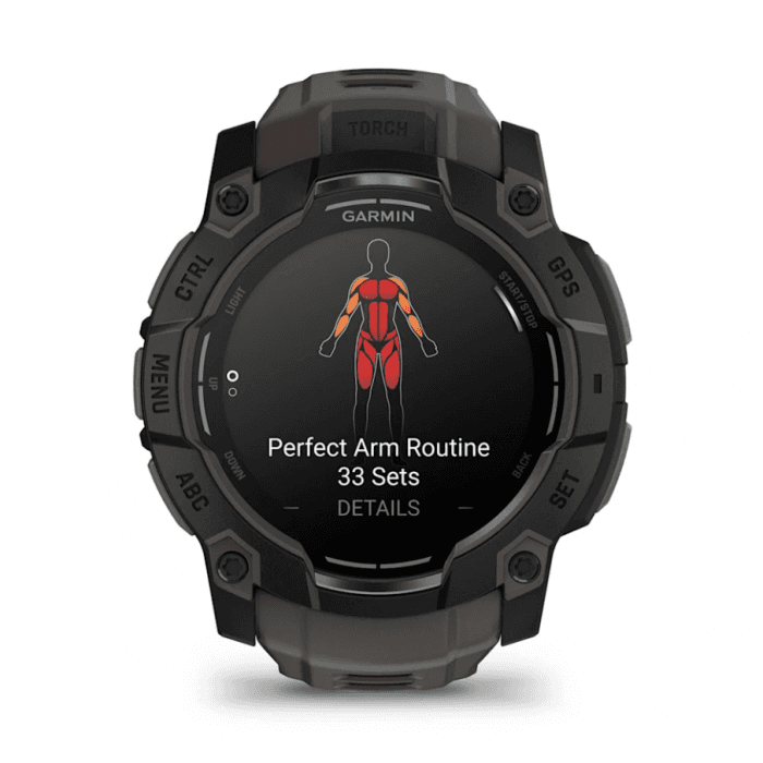 Garmin Instinct 3 50mm AMOLED 03020 — Black Bezel — фото 3