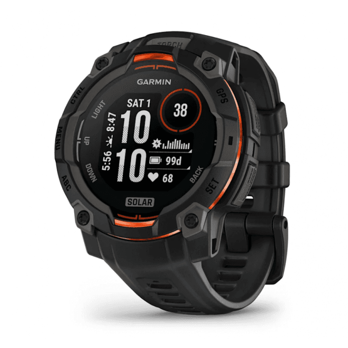 Garmin Instinct 3 45mm SOLAR — Black Black