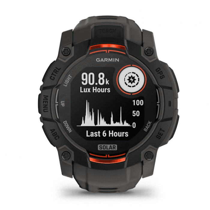 Garmin Instinct 3 50mm SOLAR — Black Charcoal — фото 2