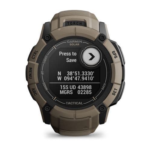 Garmin Instinct 2x Tactical SOLAR — Coyote Tan — фото 8