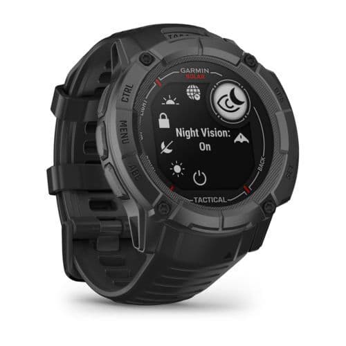 Garmin Instinct 2x Tactical SOLAR — Chernyy — фото 3