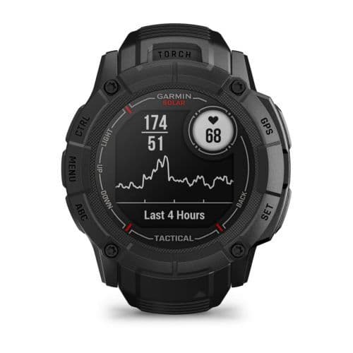 Garmin Instinct 2x Tactical SOLAR — Chernyy — фото 4