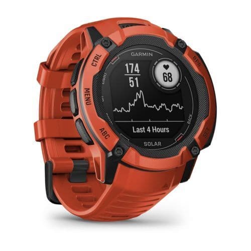 Garmin Instinct 2x SOLAR — Flame Red — фото 3