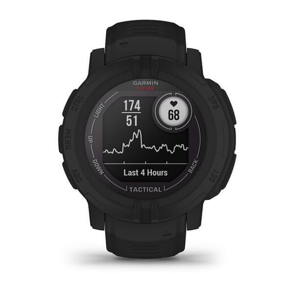 Garmin Instinct 2 Tactical SOLAR — Chernyy — фото 4
