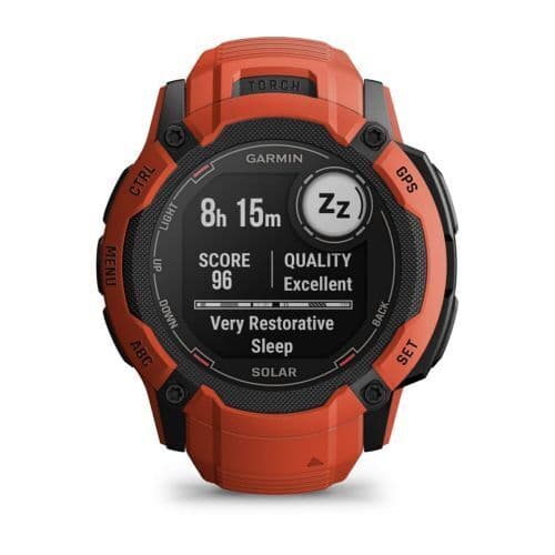 Garmin Instinct 2x SOLAR — Flame Red — фото 8